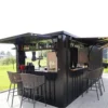 Contenedor exterior extraíble de 8 x 2 metros y 26 pies