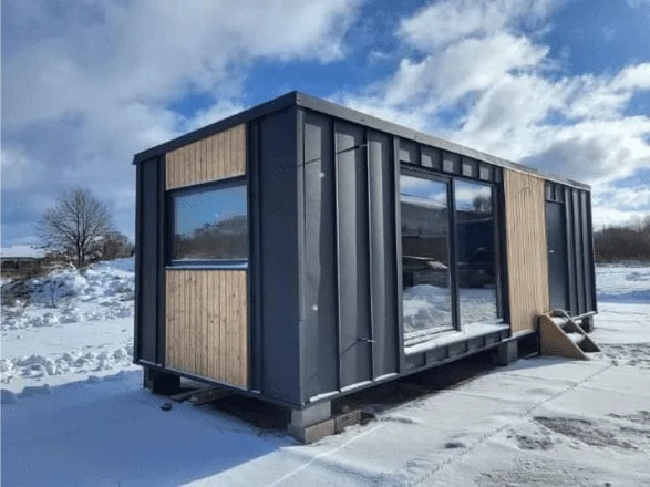 Contenedor habitable T0 27m²