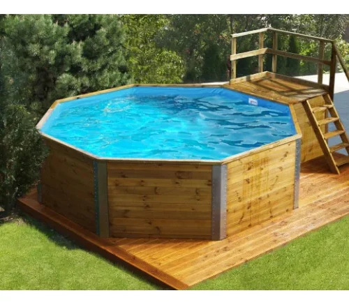 Piscina Redonda de Madera (sin incluir el equipo)