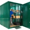 Contenedor de jardín 1,5 x 2,2 metros – RAL 6005