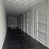 Contenedor High Cube de 40 pies con 4 puertas laterales gris oscuro