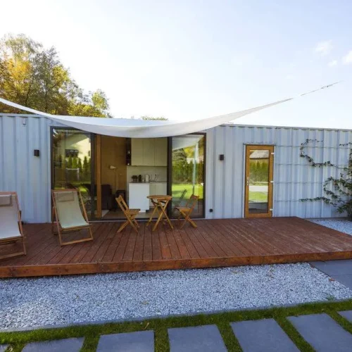 Módulo de contenedor habitable de 30 m²