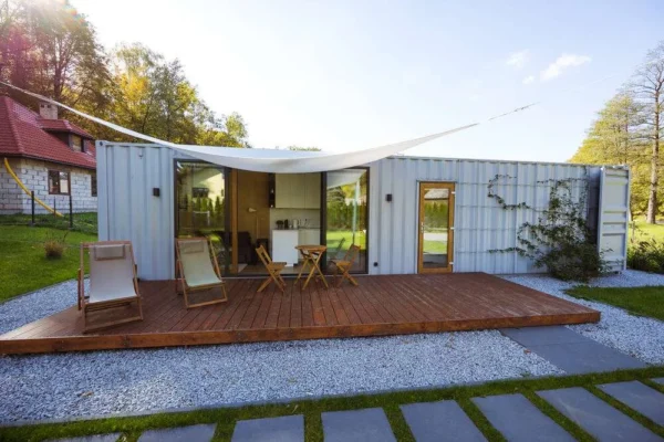Módulo de contenedor habitable de 30 m²