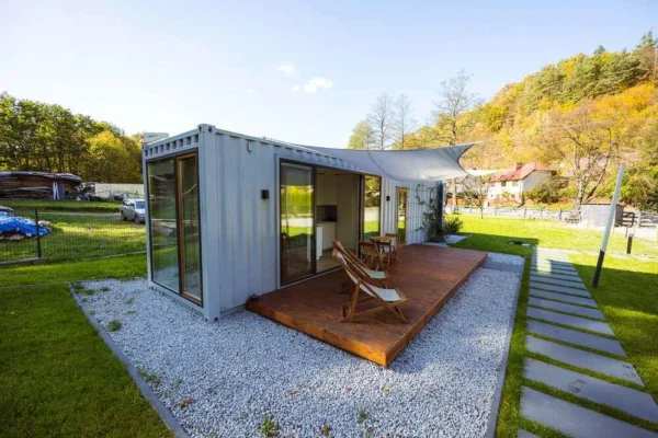 Módulo de contenedor habitable de 30 m²