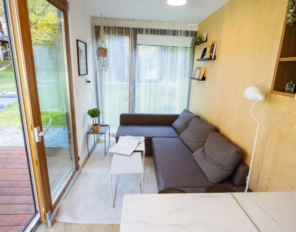 Módulo de contenedor habitable de 30 m²