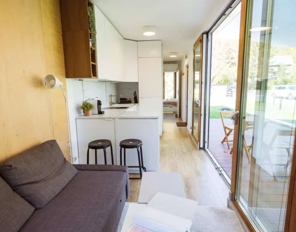 Módulo de contenedor habitable de 30 m²